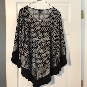 Black and White dressy top